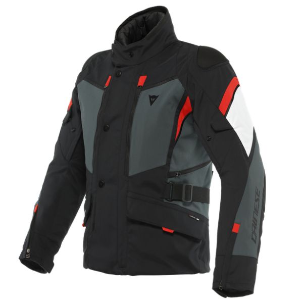 Dainese Moto Gear Dainese Textile Moto Jacket Carve Master 3 Gore-Tex? Jacket Black/Ebony/Lava-Red 23