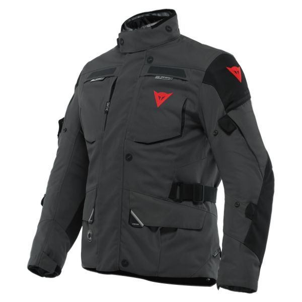Dainese Moto Gear Dainese Textile Moto Jacket Splugen 3L D-Dry? Jacket Iron-Gate/Black 23