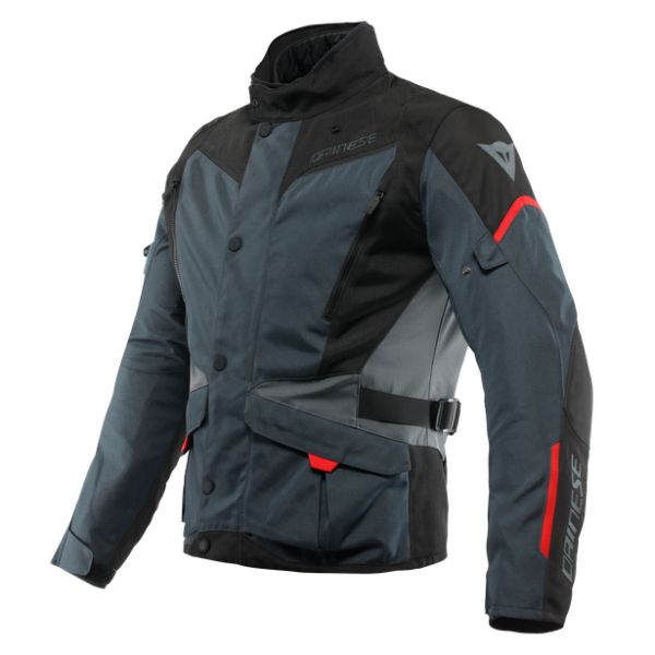  Dainese Textile Moto Jacket Tempest 3 D-Dry? Jacket Ebony/Black/Lava-Red 23