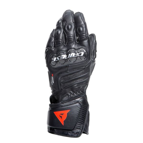  Dainese Leather Moto Gloves Carbon 4 Long Black/Black/Black 23