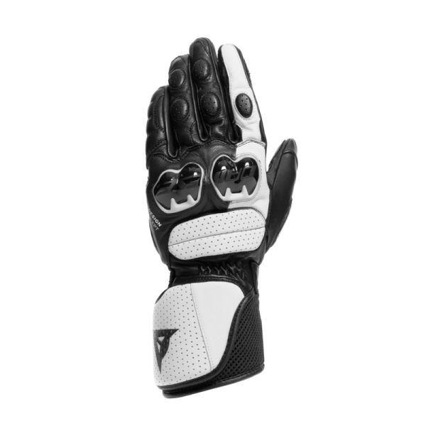 Dainese Moto Gear Dainese Textile Moto Gloves Impeto Black/White 23