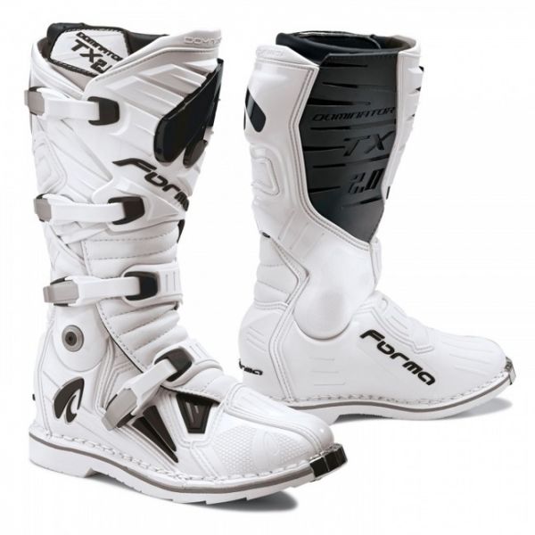  Forma Boots Cizme Moto MX Dominator TX 2.0 White/Black