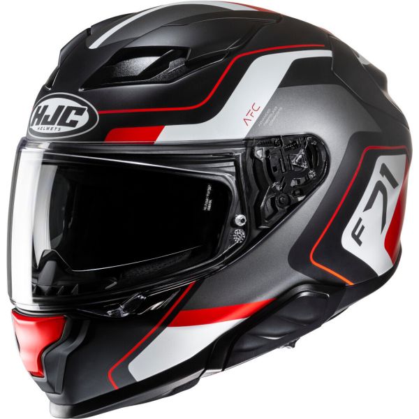 Full face helmets HJC Full-Face Moto Helmet F71 Arcan Red 24