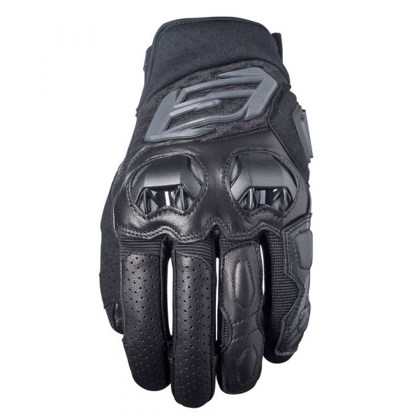Gloves Racing Five Gloves Moto Leather Gloves SF3 Black