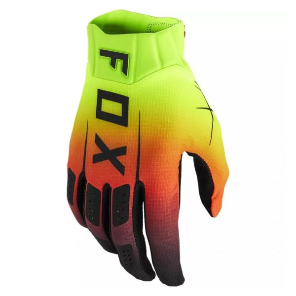 Manusi MX-Enduro Fox Racing Manusi Enduro Flexair Skarz LE Yellow Fluo