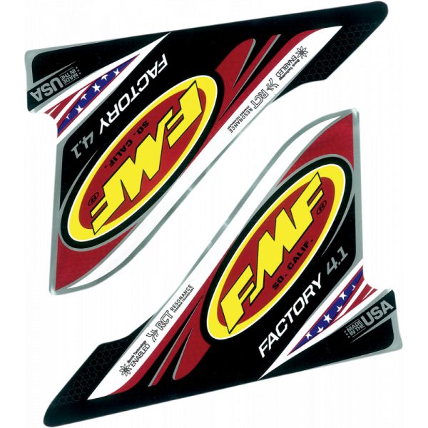 Grafice Moto FMF Racing Stickere Moto Schimb Toba Factory 4.1 USA Multicolor