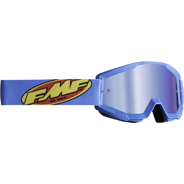  FMF Vision Enduro Goggles PowerCore Cyane Mirror Blue F-50051-00004