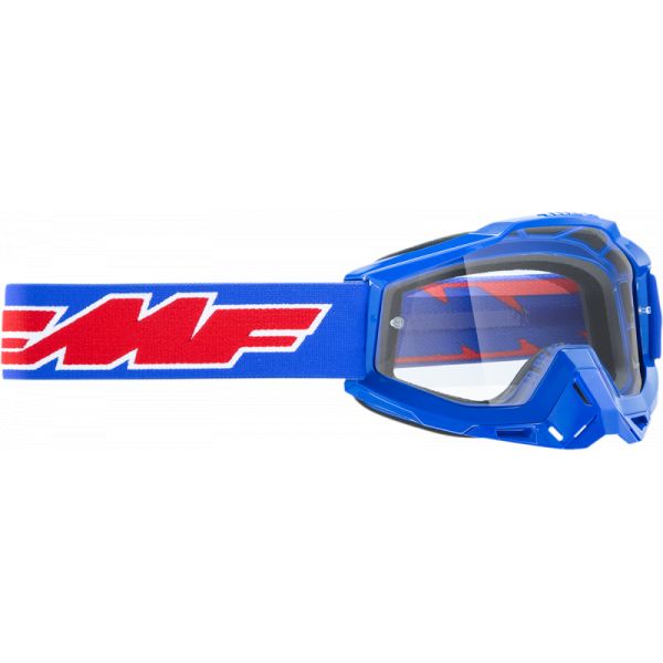Kids Goggles MX-Enduro FMF Vision Goggles Copii Rocket Blue Clear F-50300-101-02