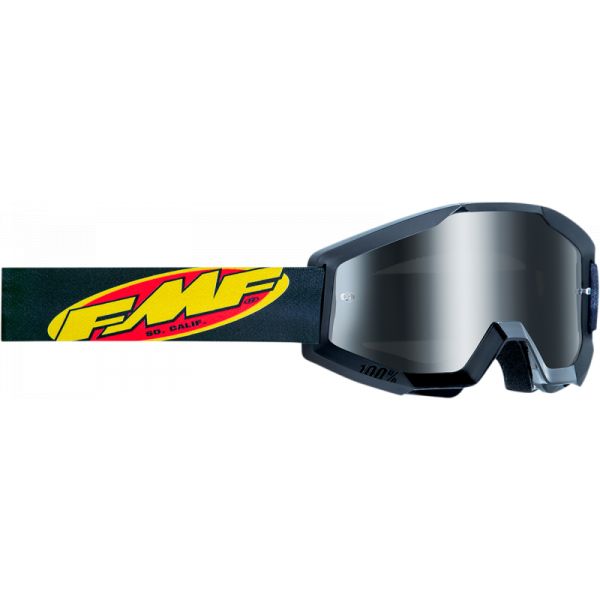 Goggles MX-Enduro FMF Vision Goggle Core Bk Mir Sv F-50400-252-01
