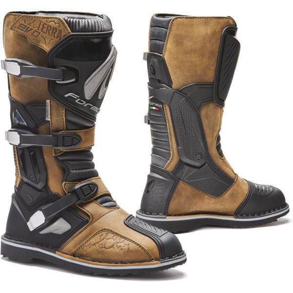 ATV Boots Forma Boots ATV Terra Evo Dry Waterproof Brown Boots