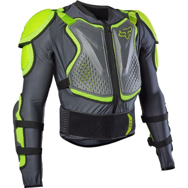 Protection Jackets Fox Racing Enduro Body Protector Titan Sport Dark Grey/Yellow