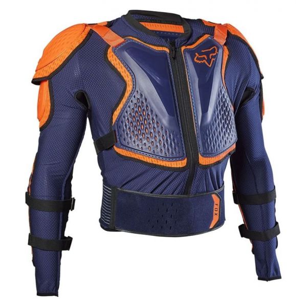 Protection Jackets Fox Racing Enduro Body Protector Titan Sport Navy/Orange