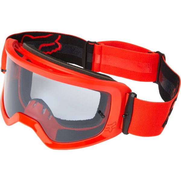 Goggles MX-Enduro Fox Racing Ochelari MX Main Stray Fluo Red