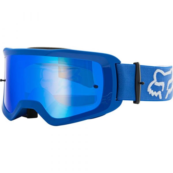 Goggles MX-Enduro Fox Racing Main Stray Mirrored Goggles Blue