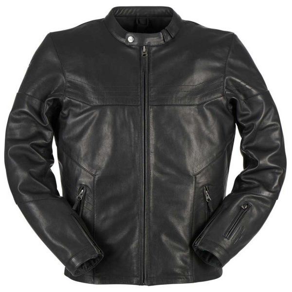 Leather Jackets Furygan Allan Black Leatehr Moto Jacket