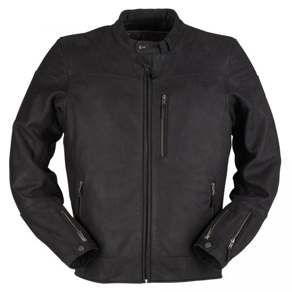 Leather Jackets Furygan Leather Moto Jacket Clint Evo Black