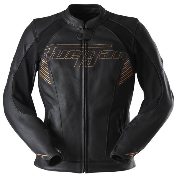  Furygan Leather Moto Jacket Alba Lady Black-Gold 6028-1005