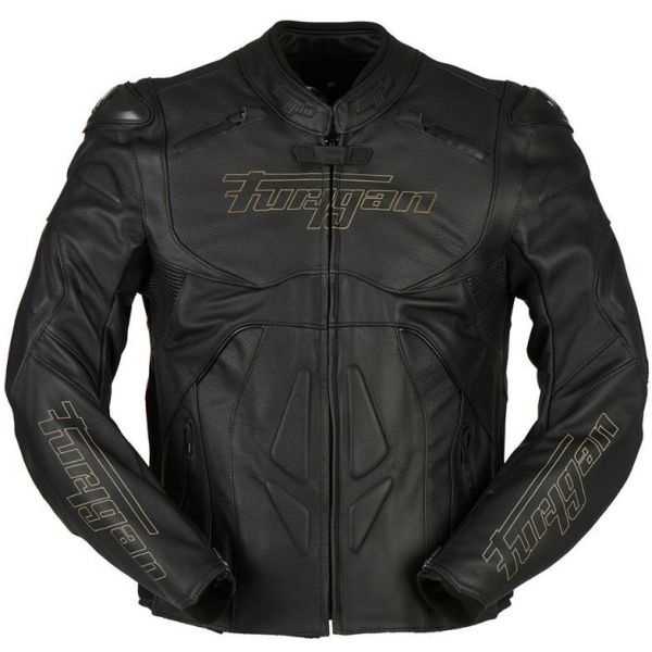  Furygan Moto Jacket Leather Ghost Black/Brown