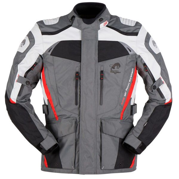 Geci Moto Textil Furygan Geaca Moto Textil Apalaches Black/Grey/Red 6364-132