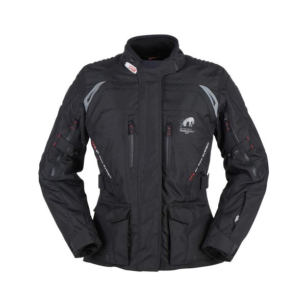 Furygan Textile Moto Jacket Apalaches Dama Black 6412-1
