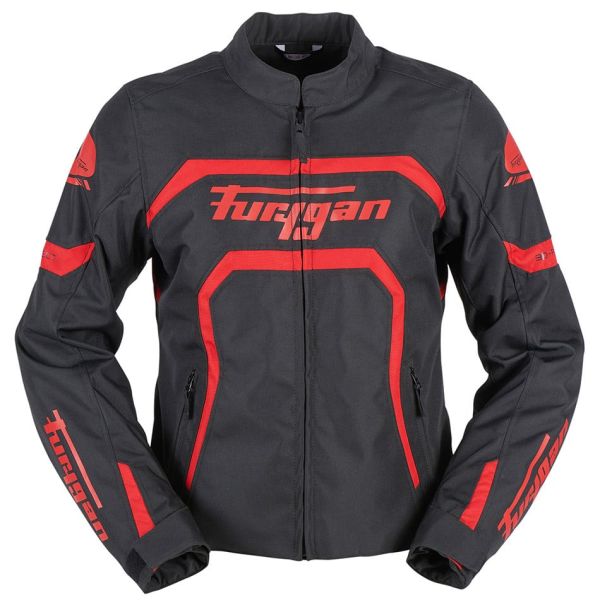  Furygan Textil Moto Jacket Mystic Evo Vented Lady Black-Red 6377-108