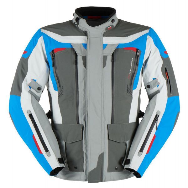 Geci Moto Textil Furygan Geaca Moto Textila 6439-591 Voyager 3C Blue/Grey/Anthracite