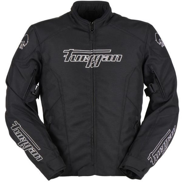 Textile jackets Furygan Moto Jacket Textila Yori Black/White
