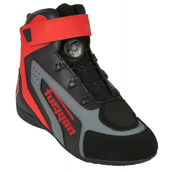 Short boots Furygan Moto Boots 3135-108 V4 Easy D3O Black/Red