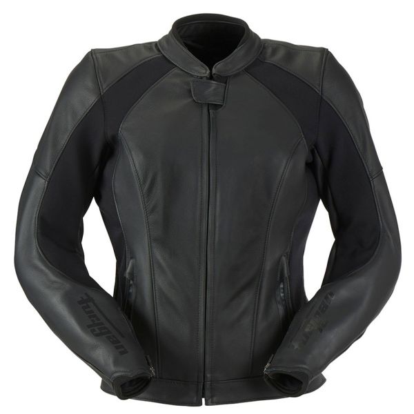  Furygan Leather Moto Jacket Livia Lady Black 6029-117