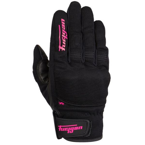 Gloves Womens Furygan Gloves 4486-150 Jet Lady D3O Black-Pink