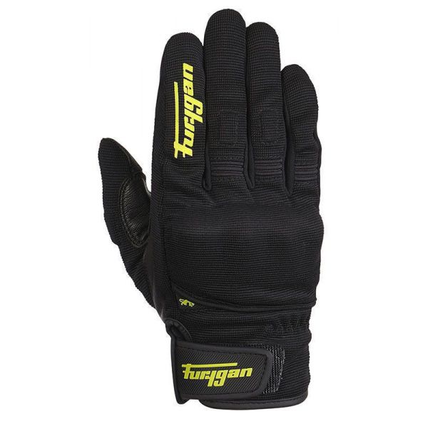 Gloves Racing Furygan 4485-131 Gloves JET D3O Black/Fluo Yellow
