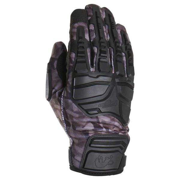 Gloves Touring Furygan Textile/Leather Moto Gloves Tekto Evo Black-Camo 4553-104