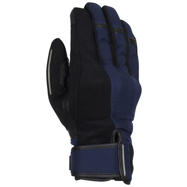 Gloves Touring Furygan Textile/Leather Moto Gloves YAKURU D3O Blue 4572-5