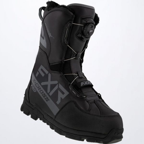  FXR Snow Boots X-Cross Pro BOA Black Ops