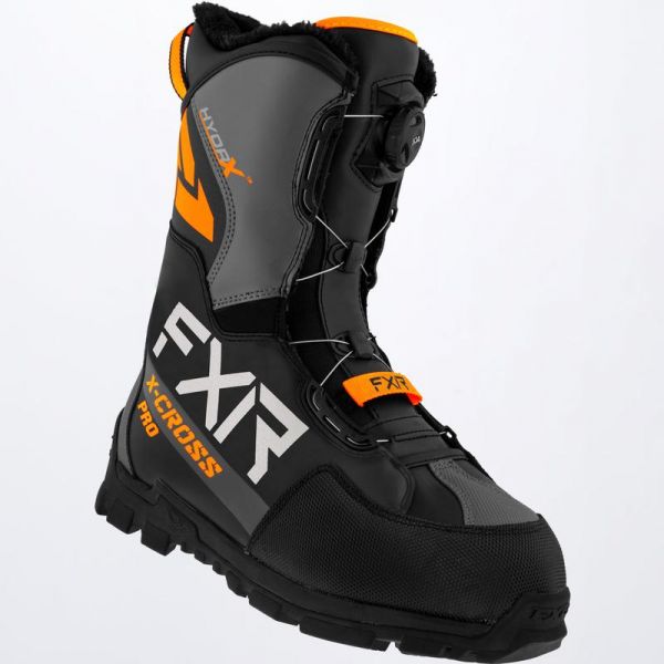 Boots FXR Snow Boots X-Cross Pro BOA Black/Orange