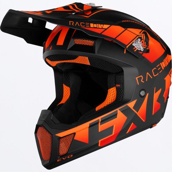  FXR Clutch Evo Helmet Orange 