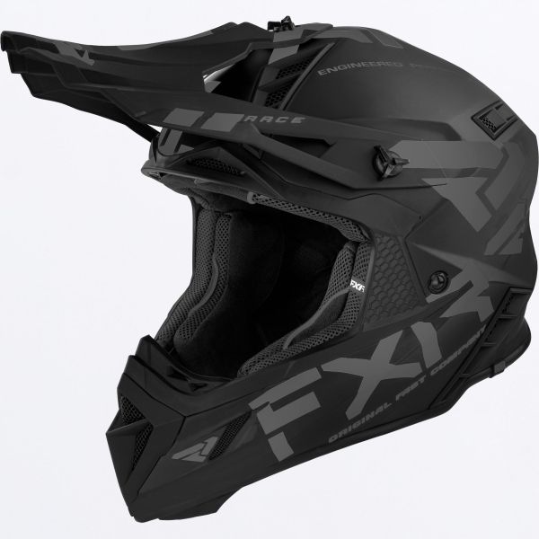  FXR Helium Prime Helmet With D-Ring Black