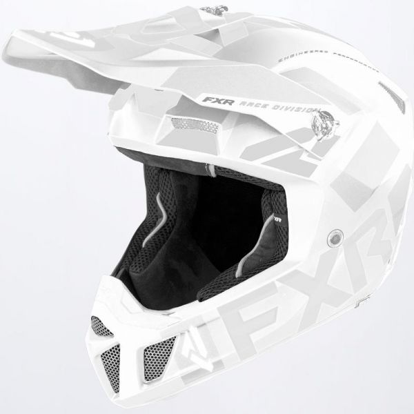 Helmets MX-Enduro FXR Snow Helmet Clutch Evo White/Char
