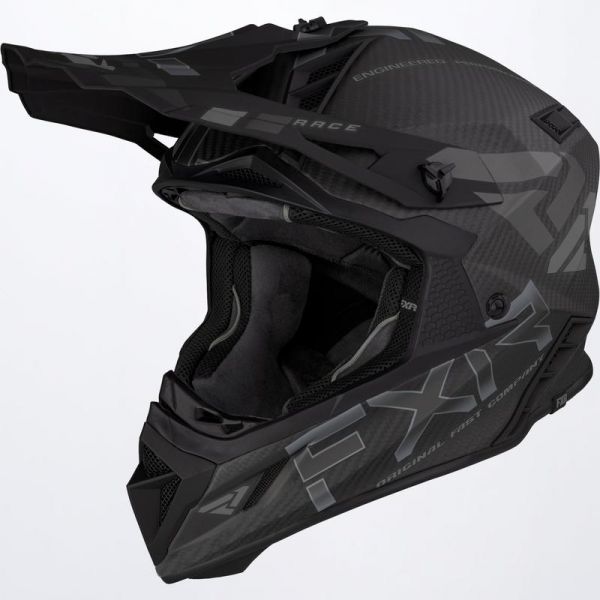 Helmets FXR Snow Helmet Helium Carbon Alloy w/FIDLOCK Alloy 2022