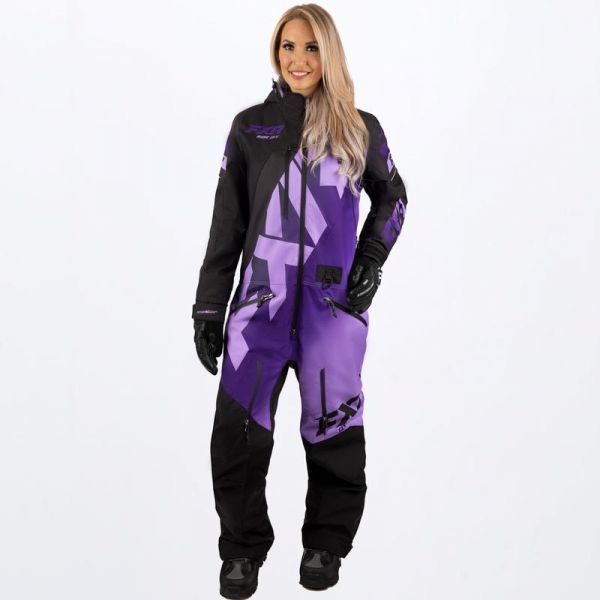 Women's Monosuits FXR Women Snowmobil Monosuit CX Lite Purple-Lilac Fade/Black