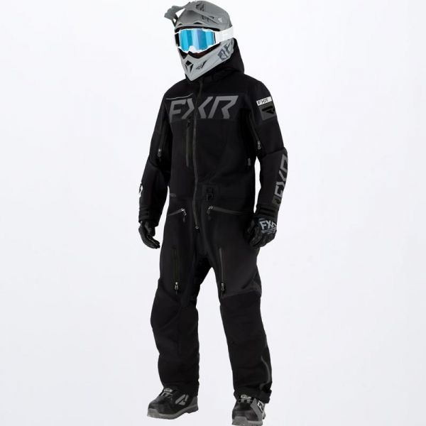 Monosuits Snowmobiles FXR Snowmobil Monosuit Ranger Instinct Lite Black Ops