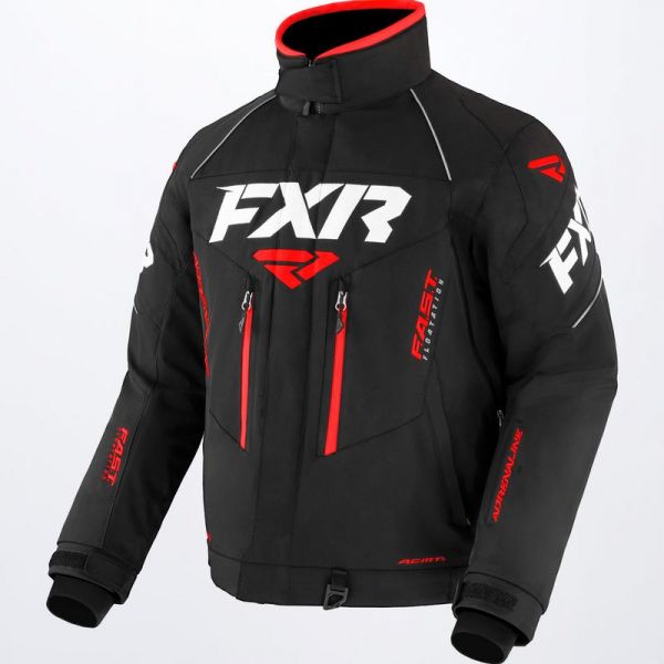 Jackets FXR Snowmobil Jacket Adrenaline Black/Red