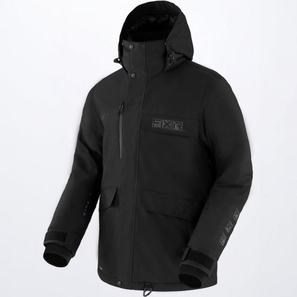 Jackets FXR Snowmobil Jacket Chute Black