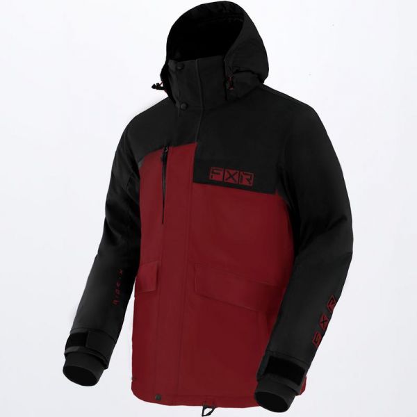 Jackets FXR Snowmobil Jacket Chute Rust/Black