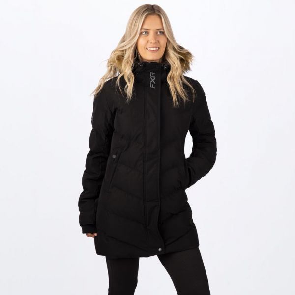 Women's Jackets FXR Women Snowmobil Jacket Sage Black/Grey