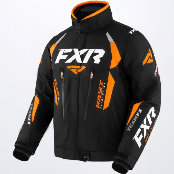 Jackets FXR Snowmobil Jacket Team FX Black/Orange