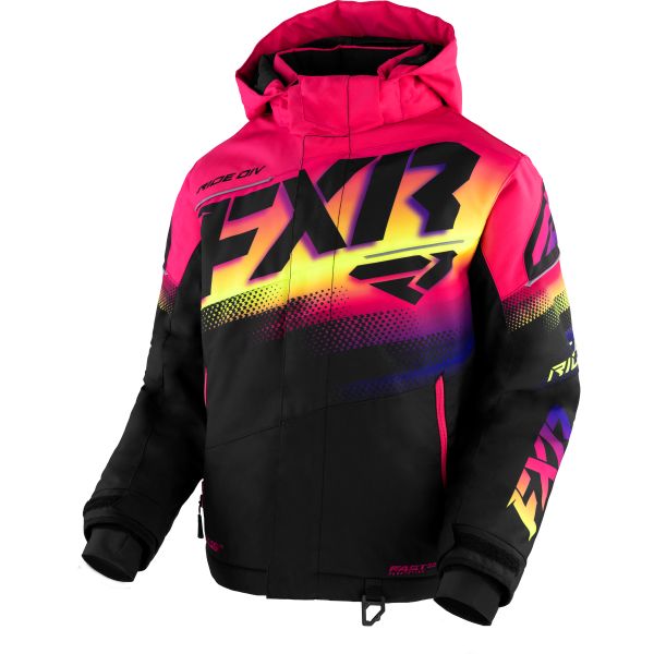 Kids Jackets FXR Ch Boost Jacket Black/Neon Fusion