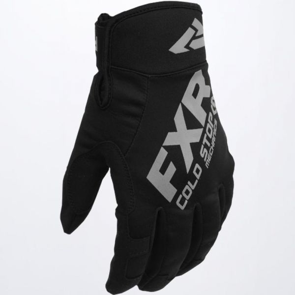 Gloves FXR Snowmobil Cold Stop Snowechanics Black Gloves
