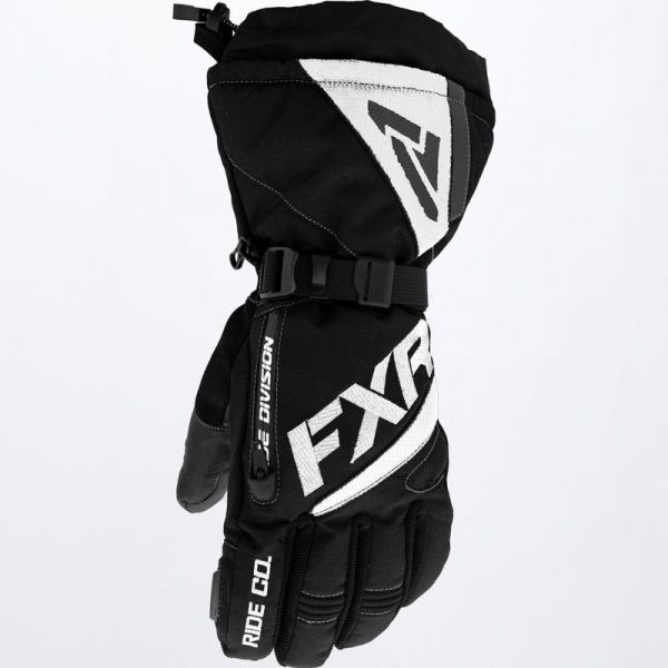 Gloves FXR Fusion Women Snowmobil Gloves Black/White