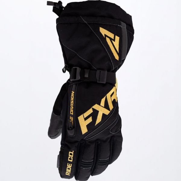 Gloves FXR Fuel Snowmobil Gloves Black/Gold